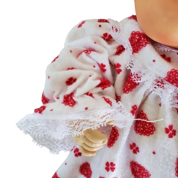 Mattel Baby Tender Love 1972 Baby Girl Doll Toy Blonde Drink Wet Nightgown - Picture 9 of 11